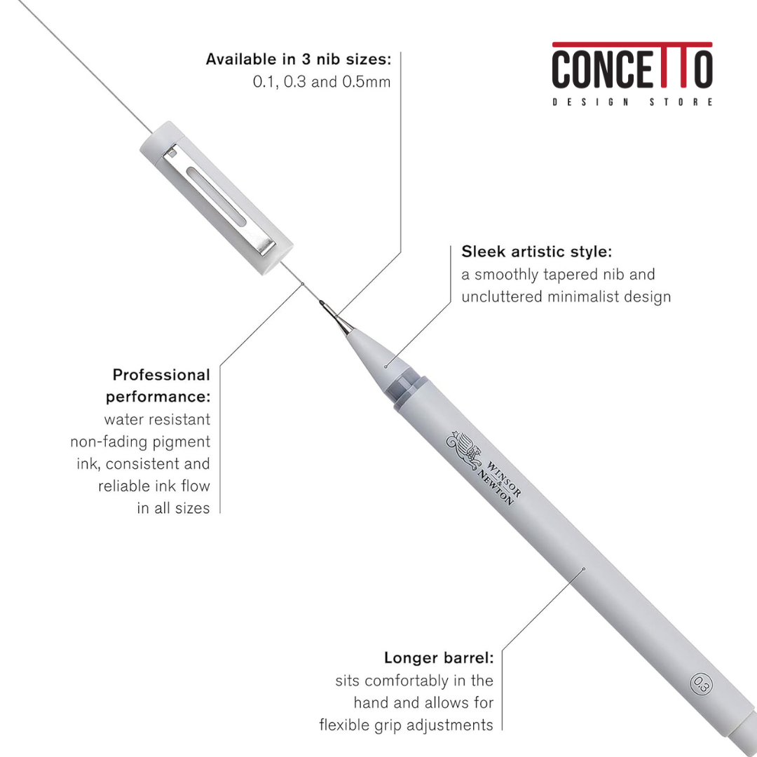 WINSOR & NEWTON 0.3 FINELINER