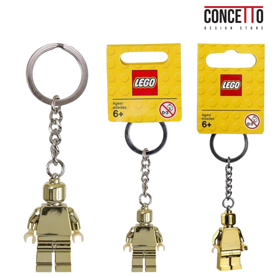 GOLDEN LEGO KEYCHAIN