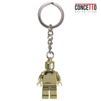 GOLDEN LEGO KEYCHAIN