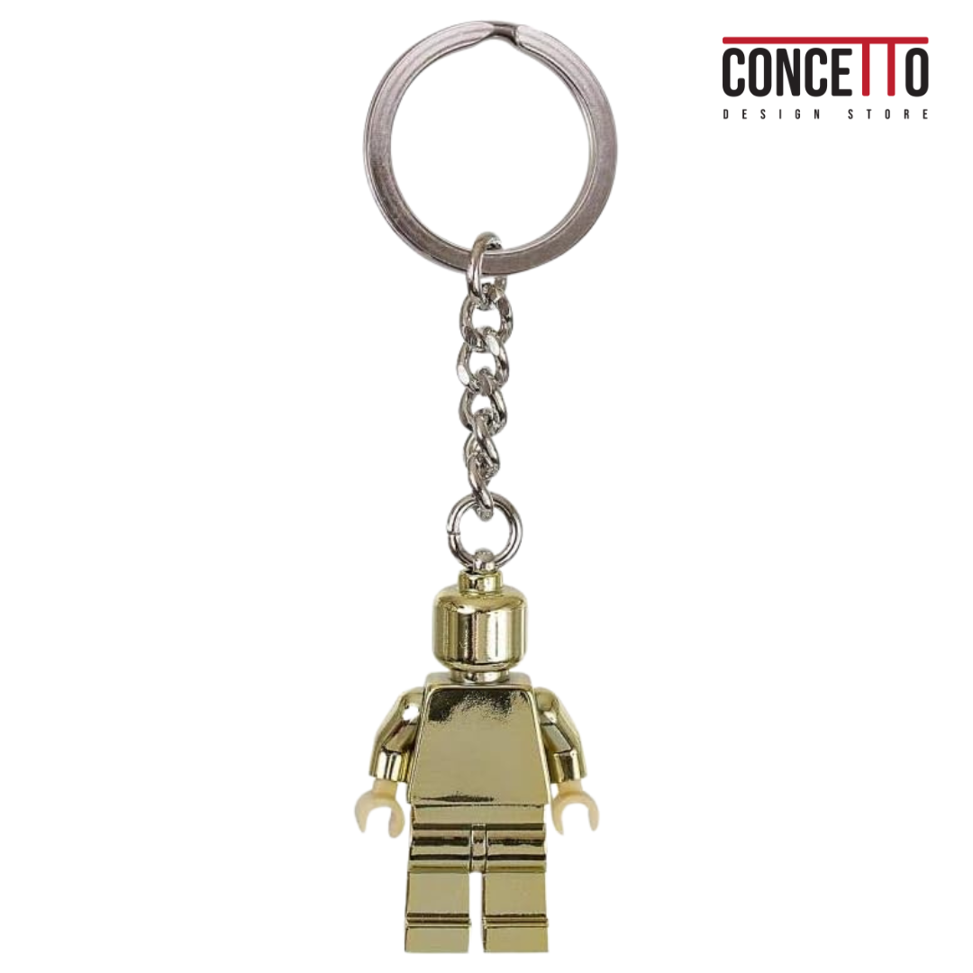 GOLDEN LEGO KEYCHAIN