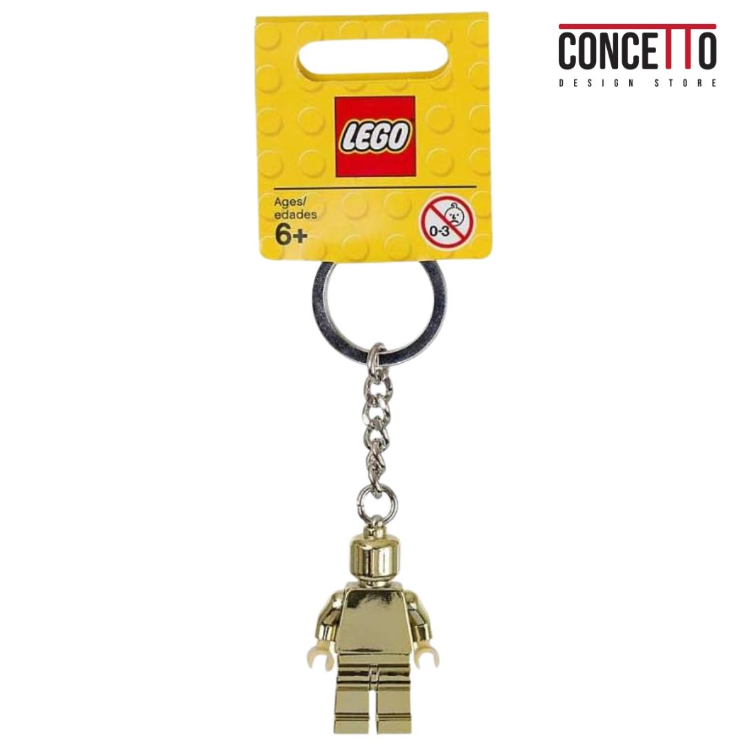 GOLDEN LEGO KEYCHAIN